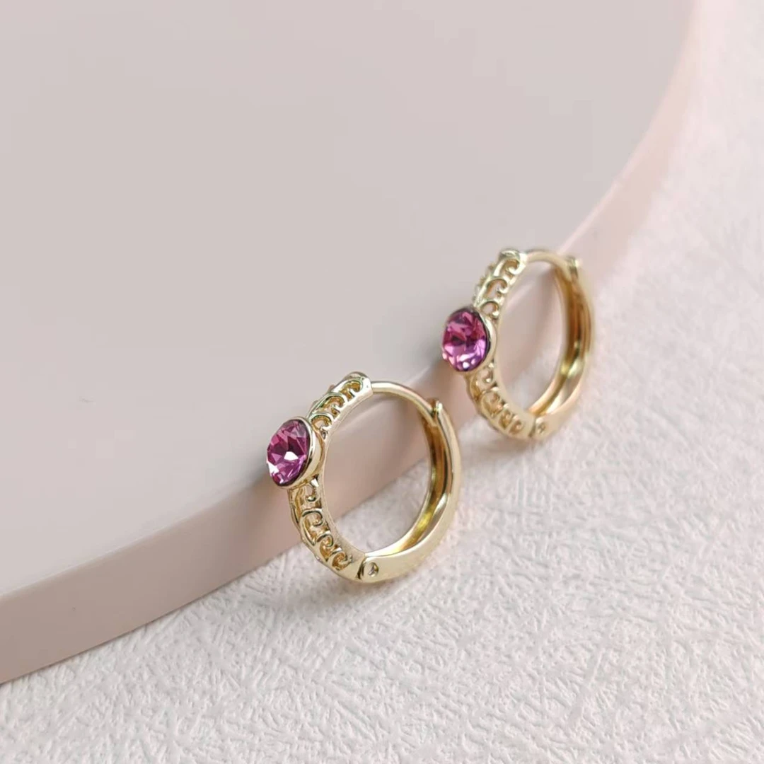 XUPING/旭平首饰 合金仿水晶耳饰 年终狂欢耳环 GDX X000902148