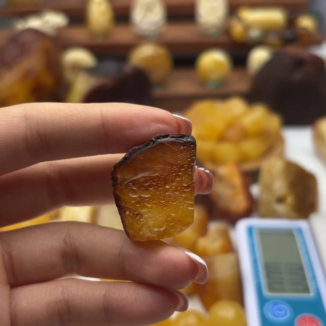 猫****定制琥珀未镶嵌不退不换