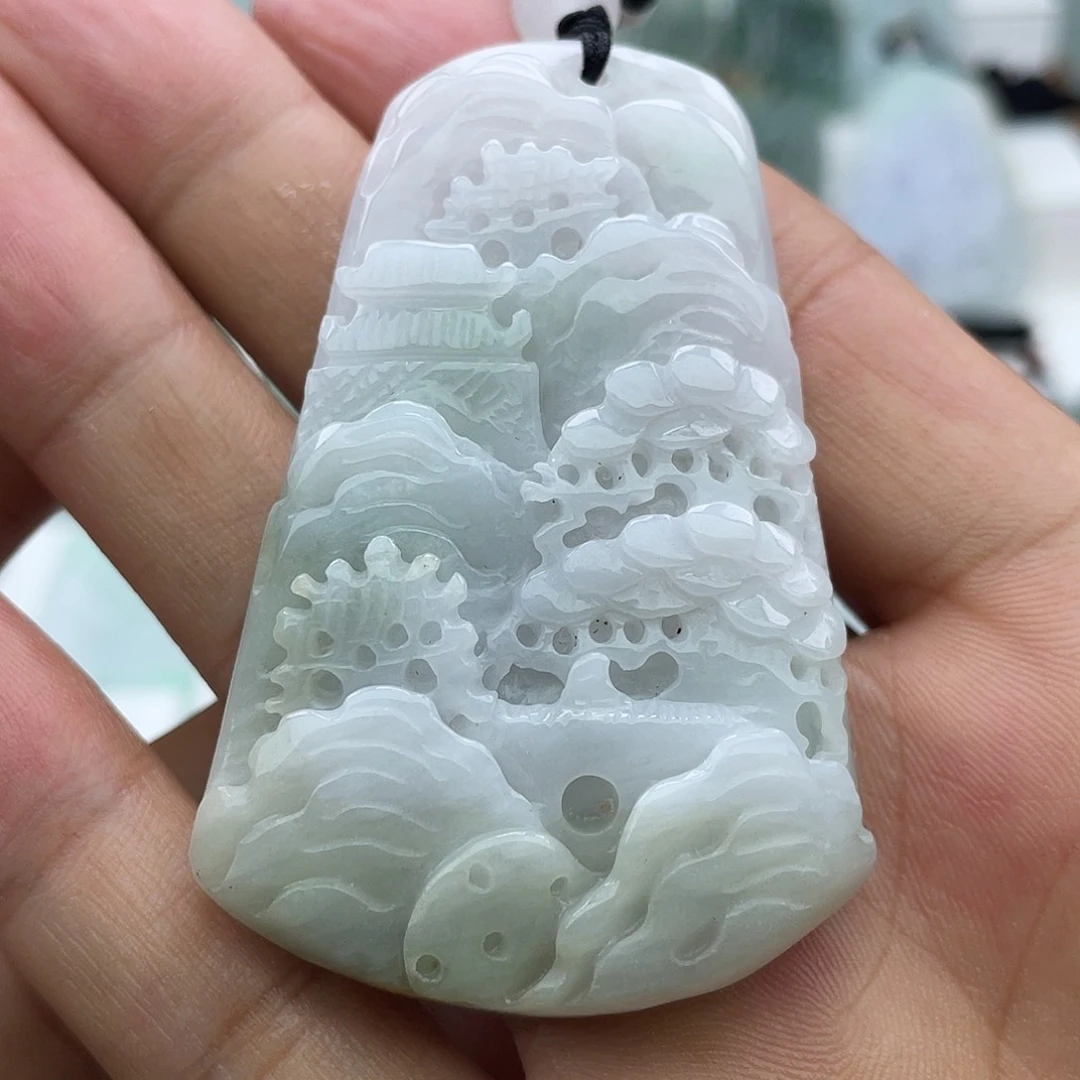 颈饰未镶嵌翡翠翡翠