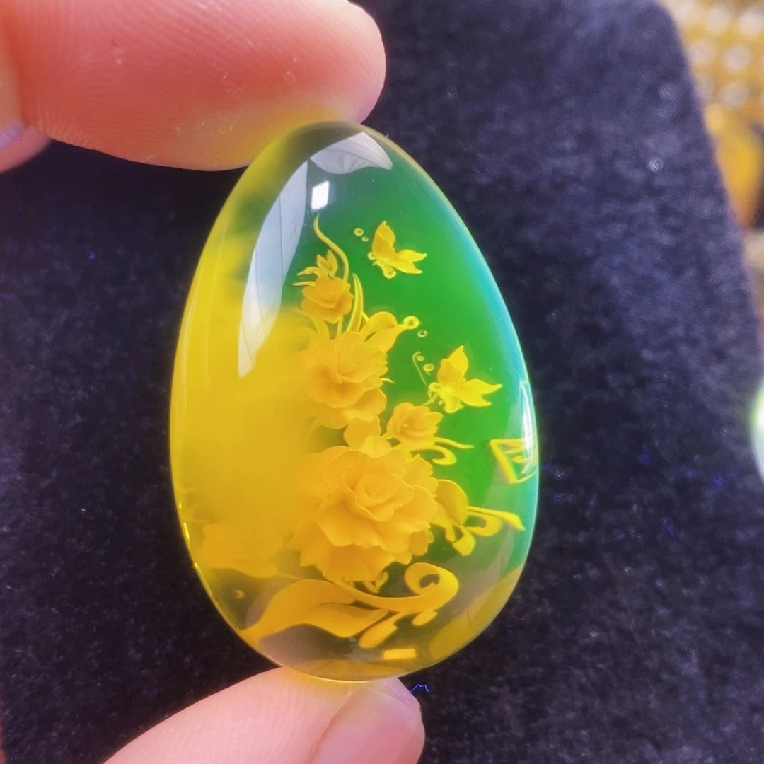 【闪购商品】未镶嵌吊坠(不含链)金珀