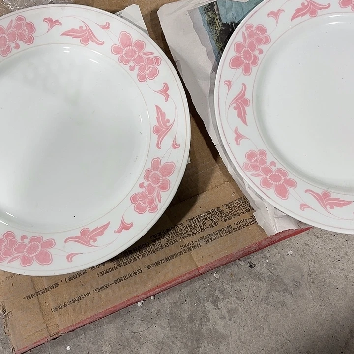 陶豆*❅15公分盘子盘子两个盘子