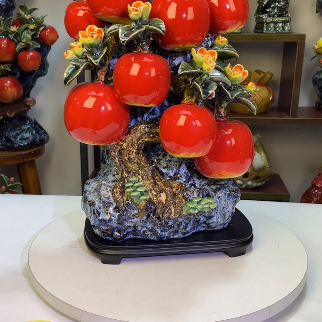 陶瓷富贵平安长28高47