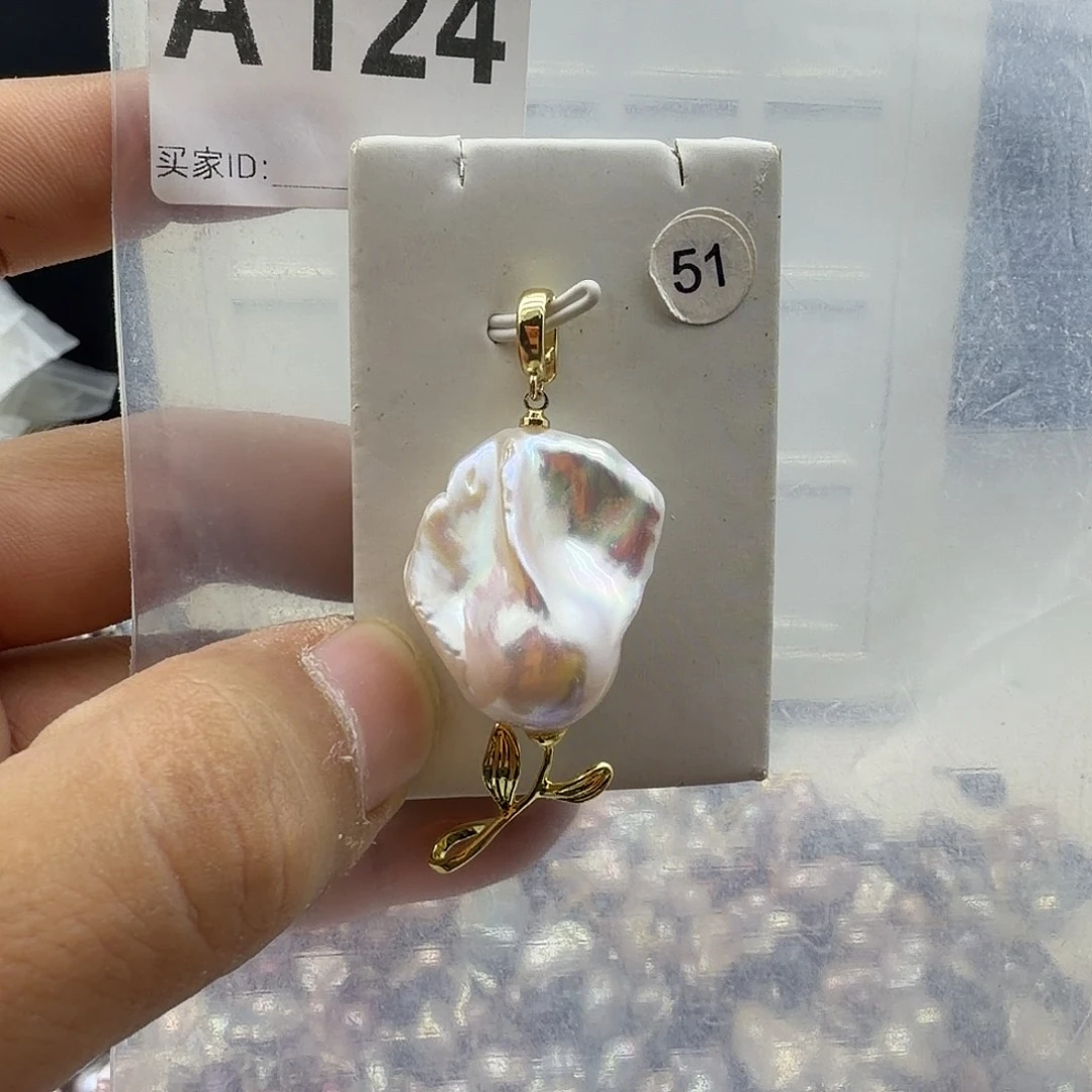 淡水珍珠颈饰合金