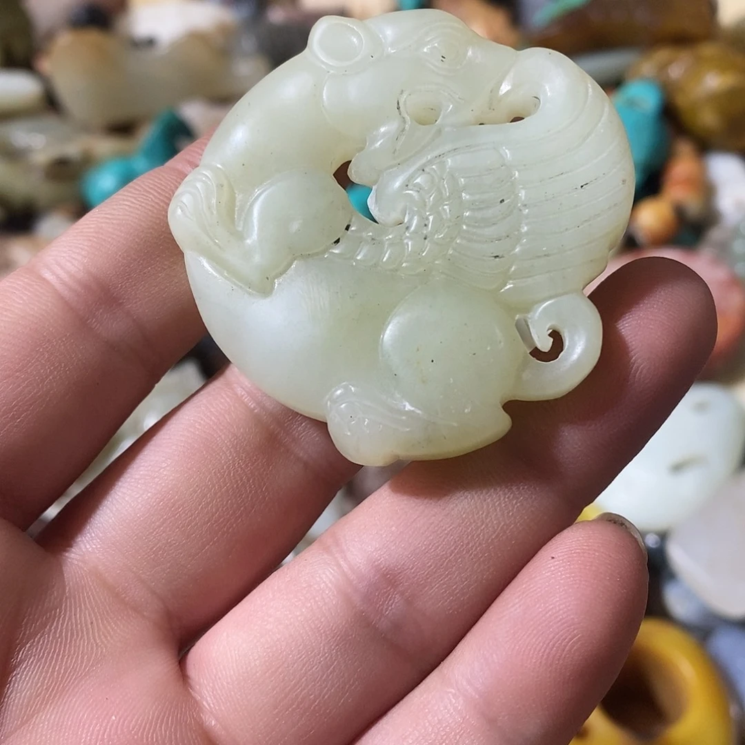 和田玉（糖玉）未镶嵌挂件