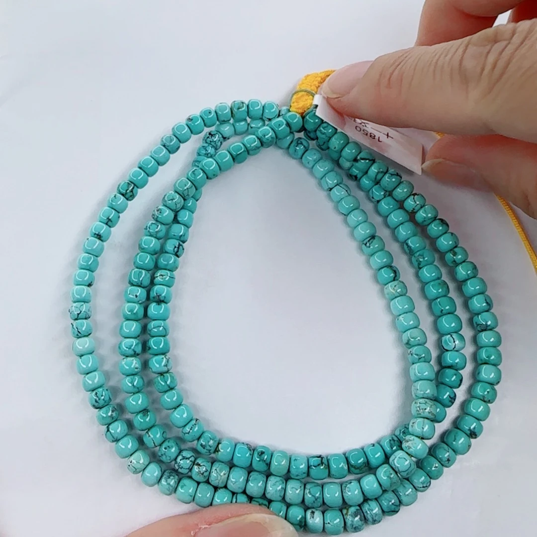 绿松石未镶嵌颈饰