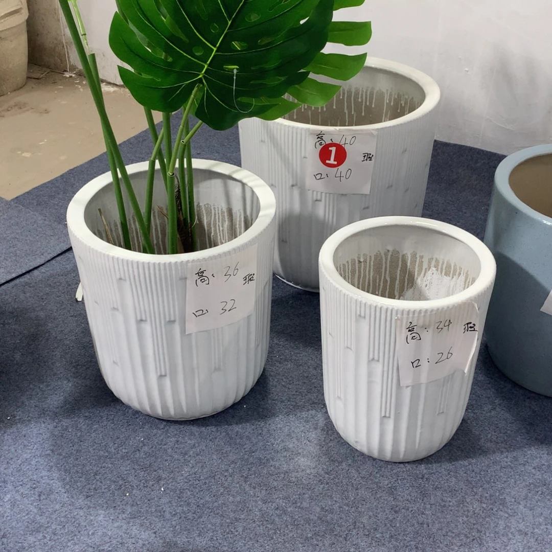 高温陶瓷花盆微瑕
