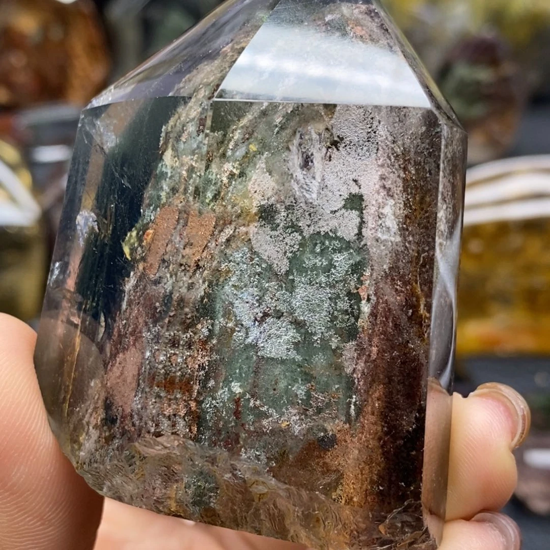 水晶未镶嵌珠宝半成品