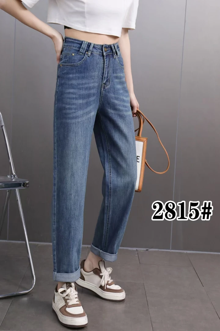 女士时尚百搭牛仔裤2815款-A116