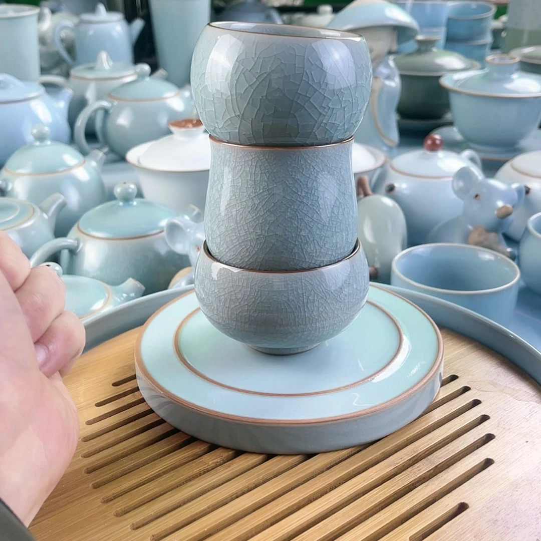 【闪购商品】纯矿石一级品三个杯子……