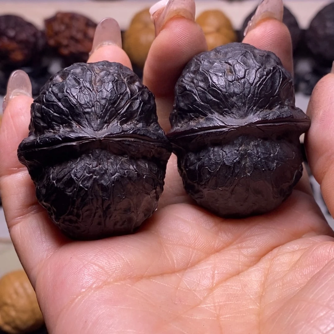 文玩核桃把件X11玉罗汉X45+尺