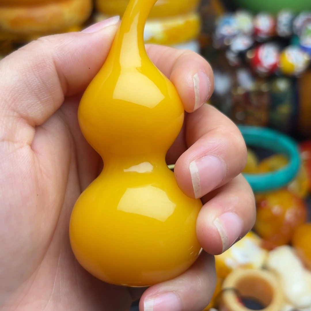 未镶嵌琥珀手串蜜蜡