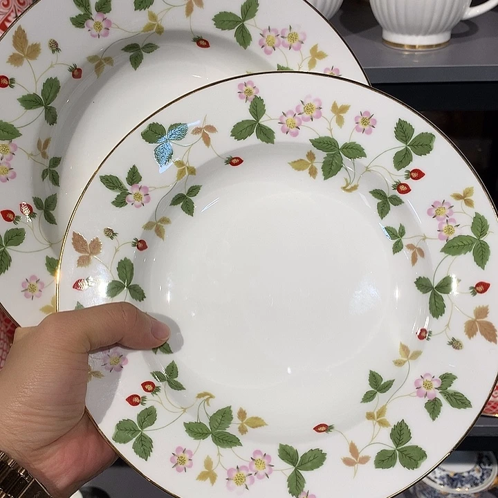 瓷片两个深盘深盘