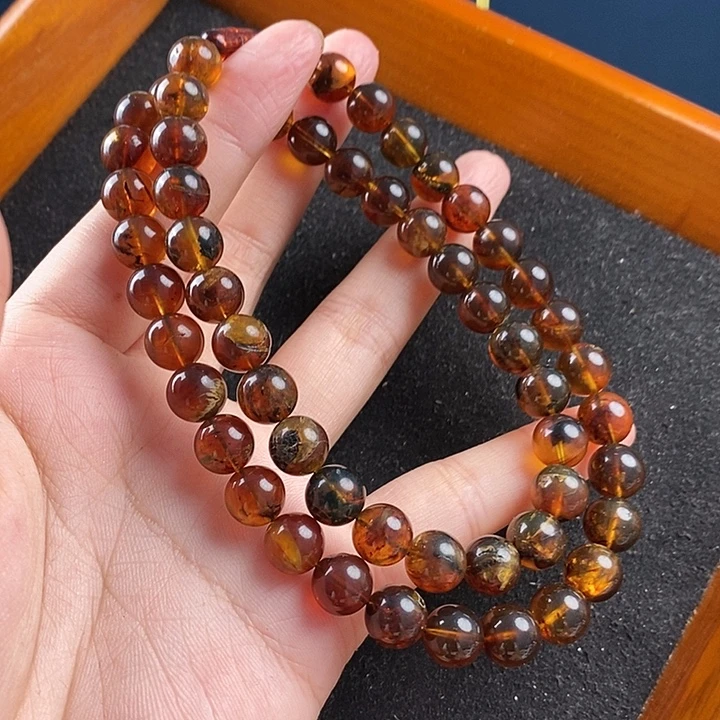 琥珀未镶嵌珠宝奇石