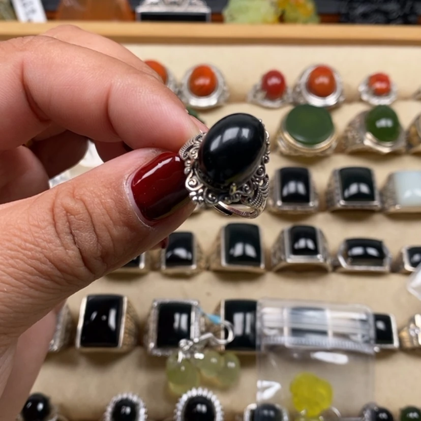【闪购商品】蛇纹石玉项圈银S925镶嵌冰***李