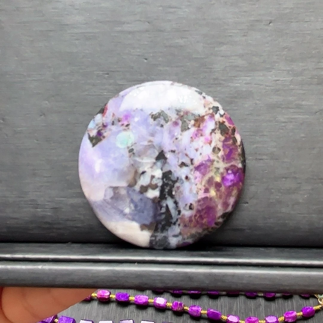 苏纪石（舒俱来）未镶嵌圆牌