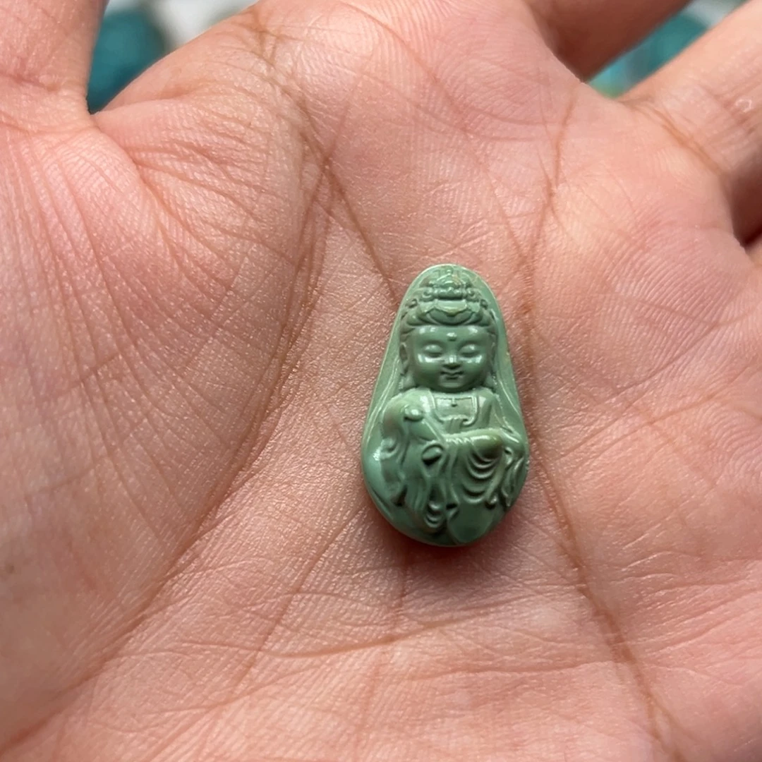 未镶嵌绿松石珠宝奇石