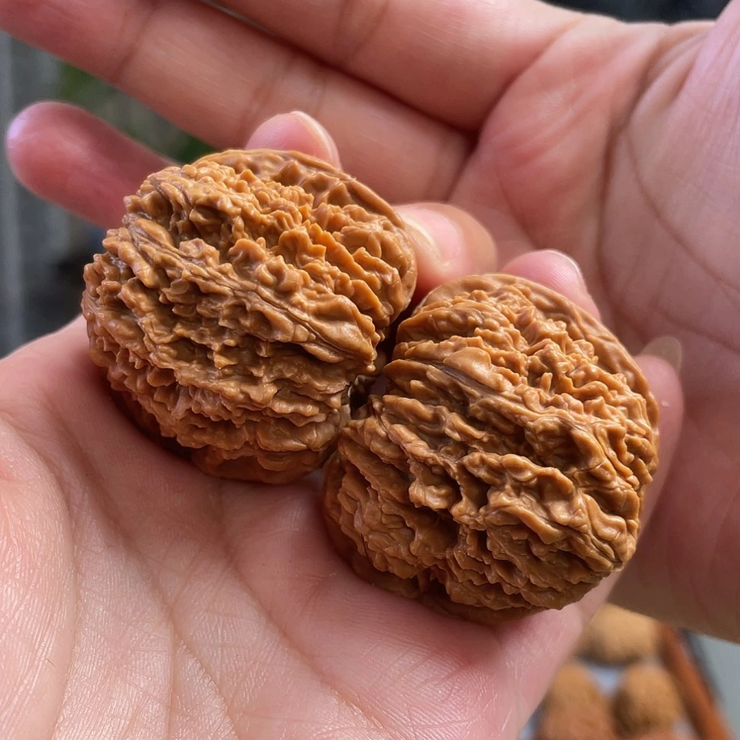 桃核把件42尺全品137狮子头CN0629已打底