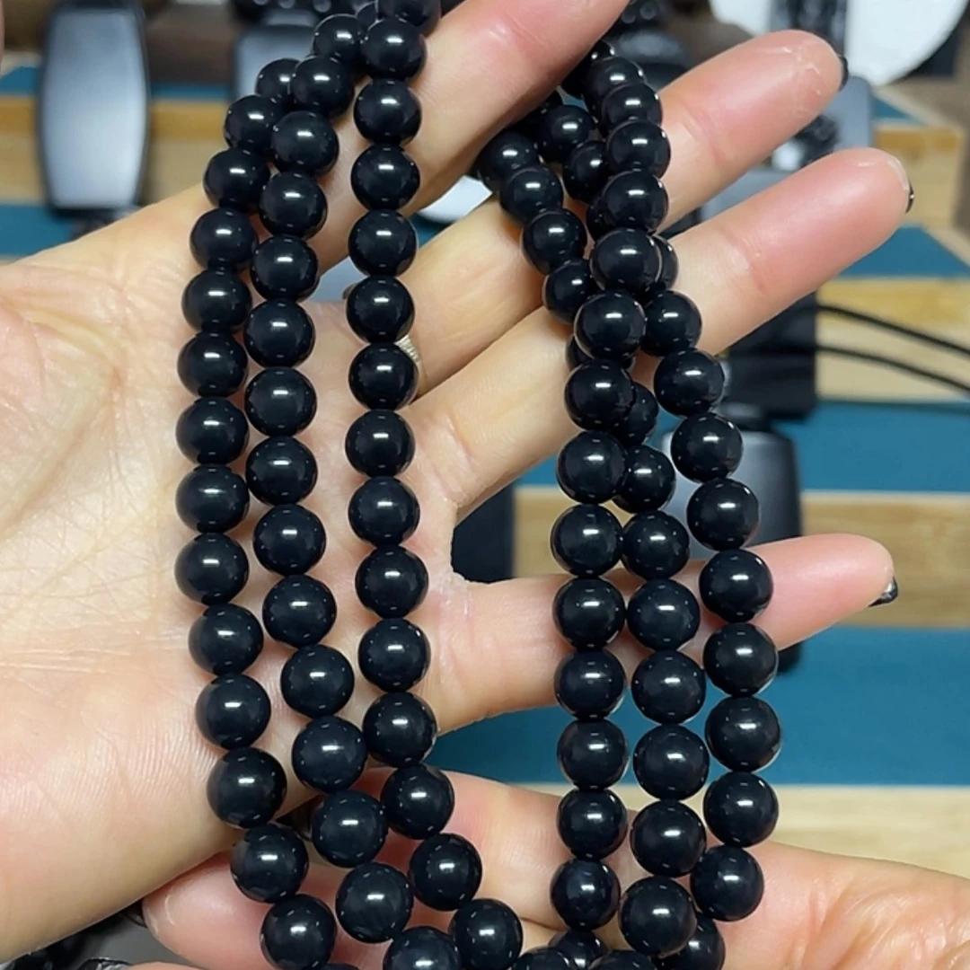 【闪购商品】和田玉（墨玉）项链未镶嵌老**：福利版卡8108