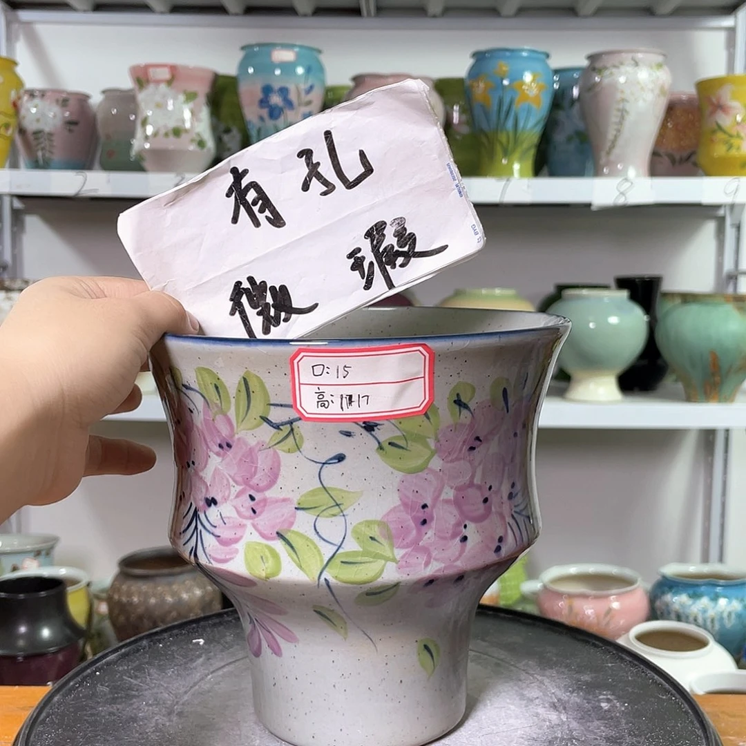 景德镇陶瓷花盆花器暇256
