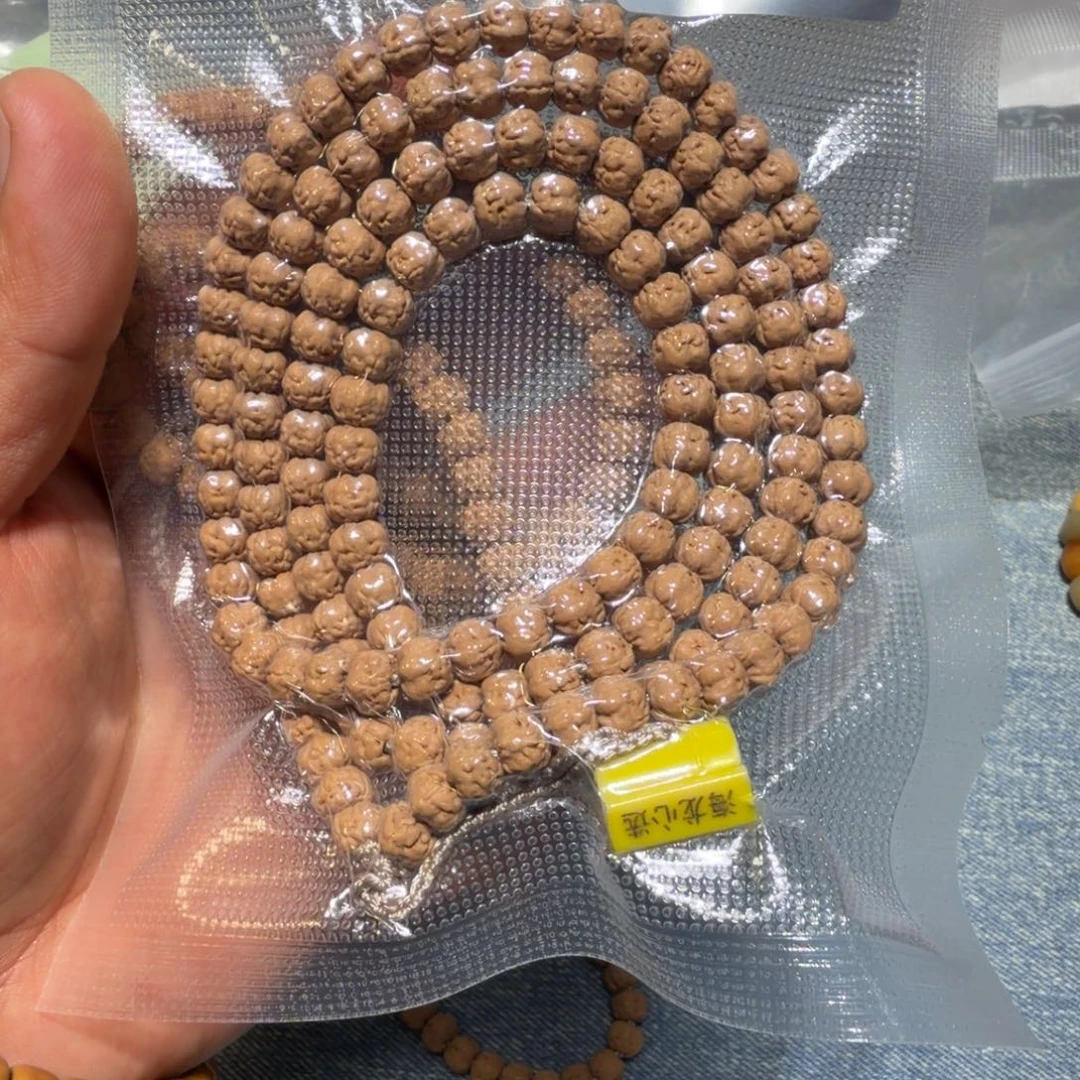 吊坠金刚菩提定制金花佛手，7mm