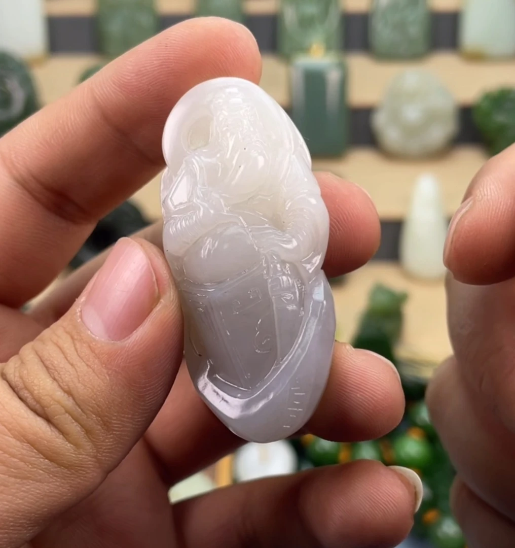 【阿良的玉】和田玉挂件未镶嵌