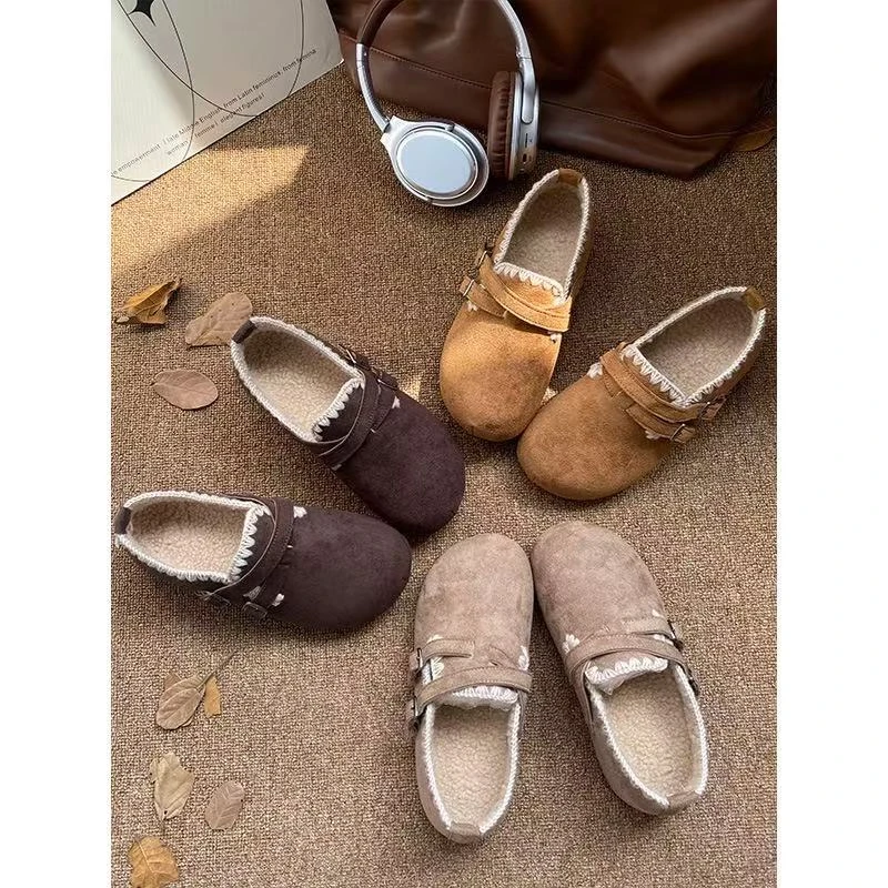 【交个朋友专属】珍妮姿/勃肯鞋花边休闲百搭增高小个子加绒勃肯鞋b