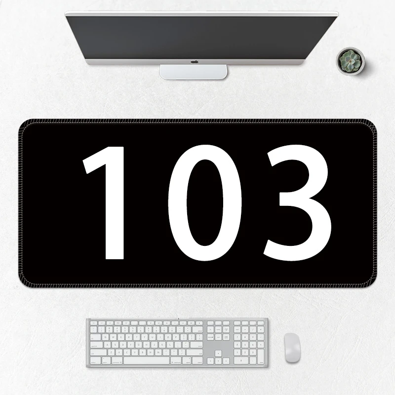 北游专属【103号】动漫鼠标垫超大号办公电脑桌垫游戏电竞加厚锁边