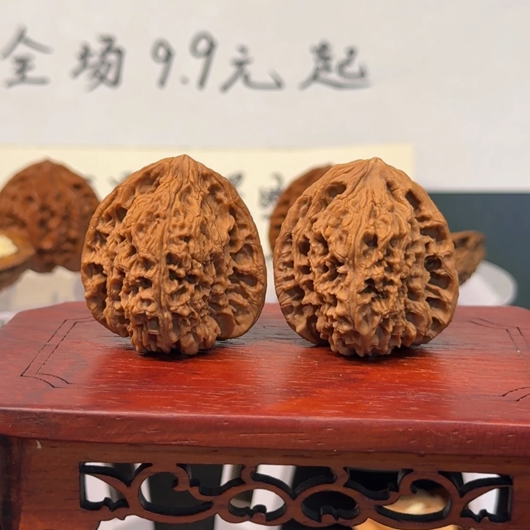 把件文玩核桃24号南疆边39肚37高40全品无药无修原生态