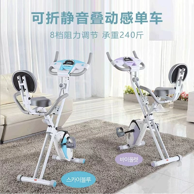 德国室内自行车健身车静音动感单车家用减肥器可折叠运动单车