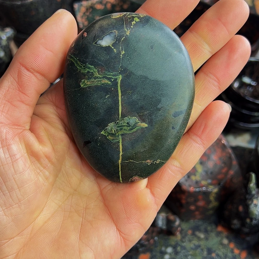 梅花玉鱼缸石茶周边微瑕不退不换