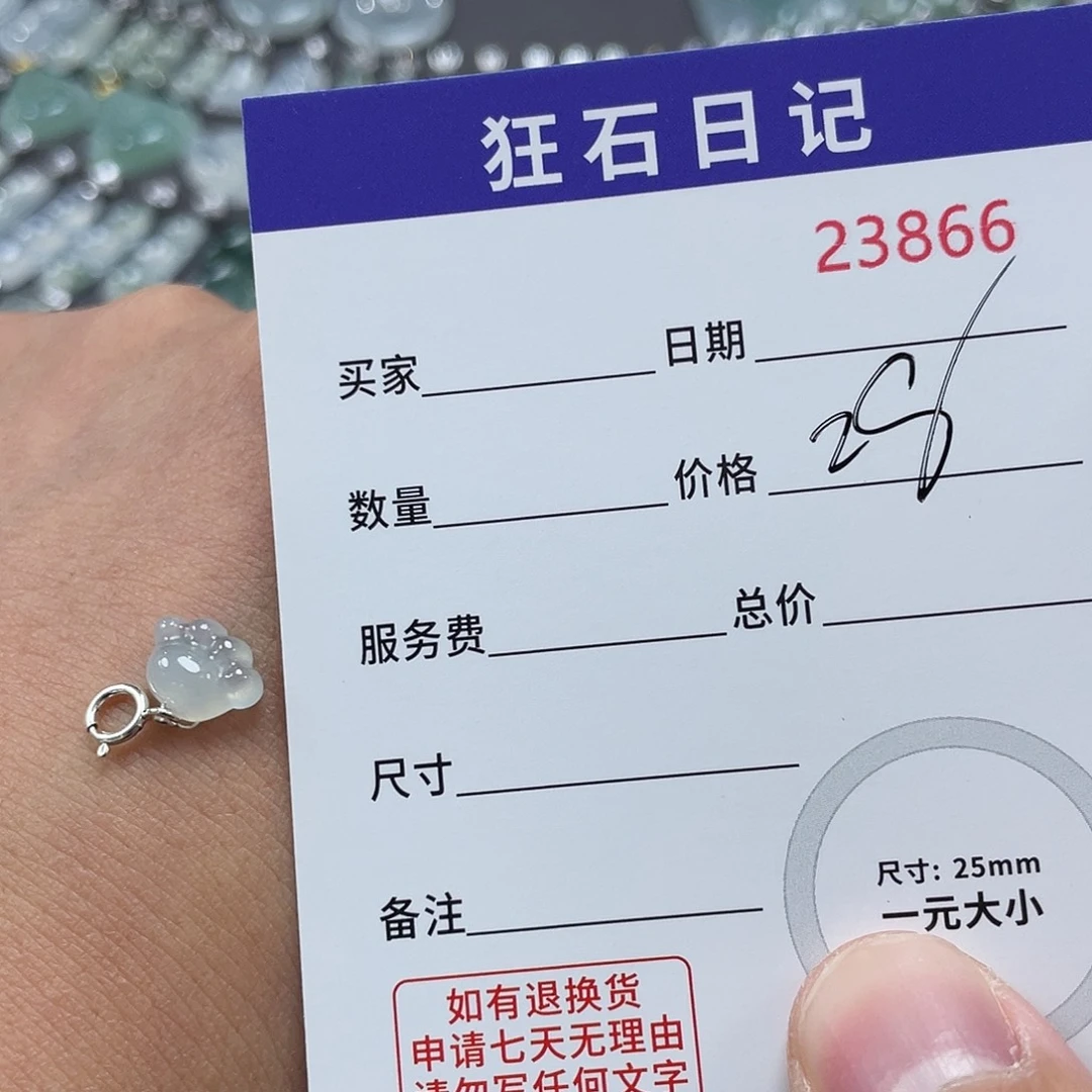 翡翠银S925镶嵌颈饰
