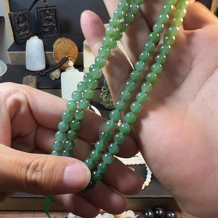 和田玉未镶嵌项链