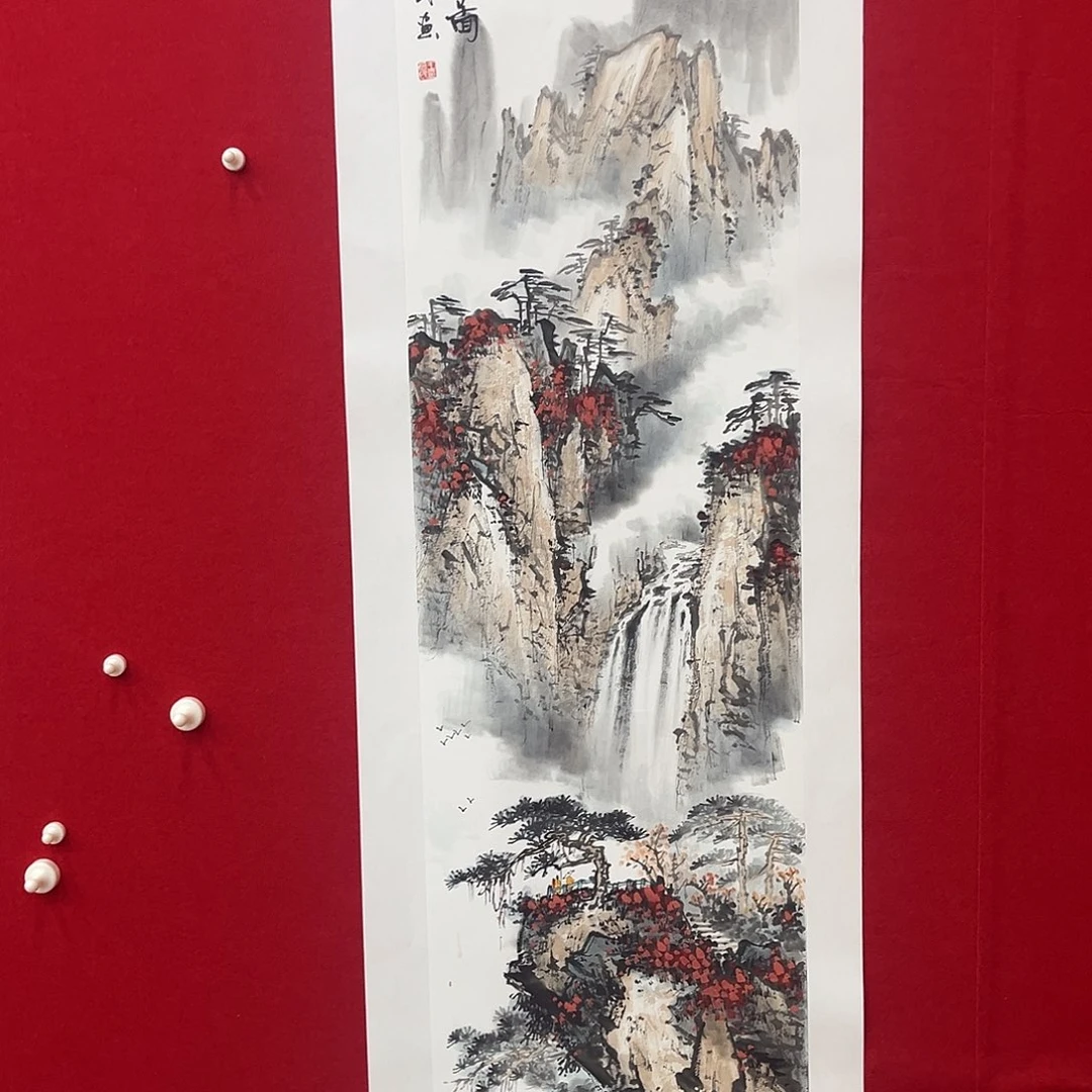 晋***正国画绘画作品多次参加