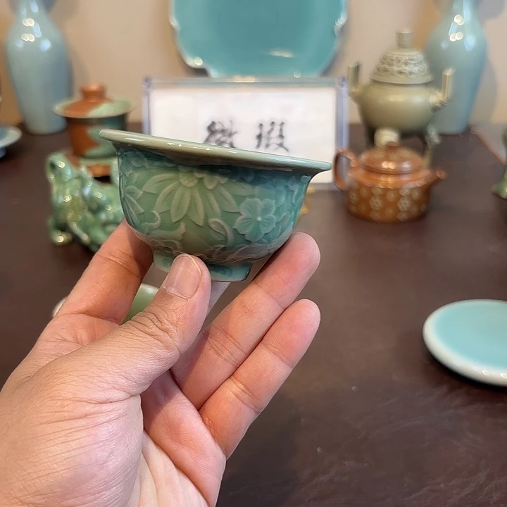 瓷片龙泉青瓷福利青瓷