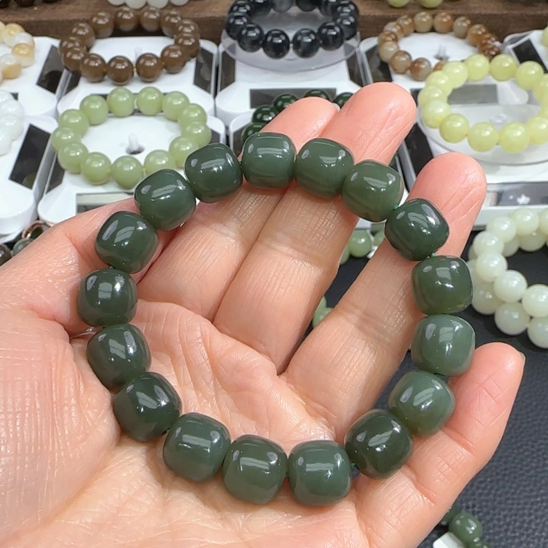 和田玉手链未镶嵌