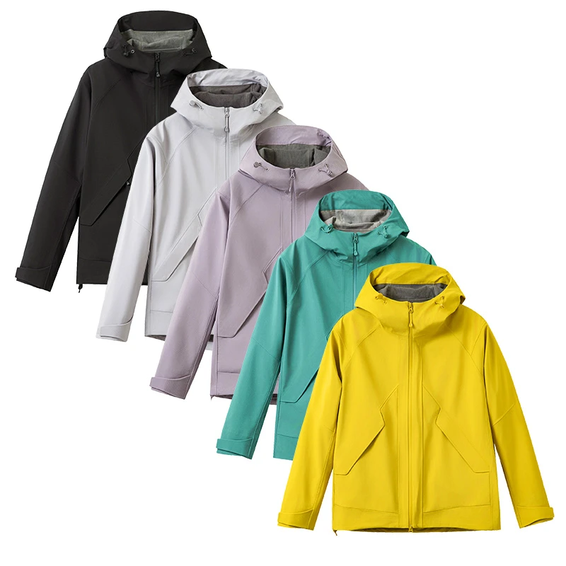 COGH线下专柜款！全热封波色绒防风防水户外软壳冲锋衣外套6717