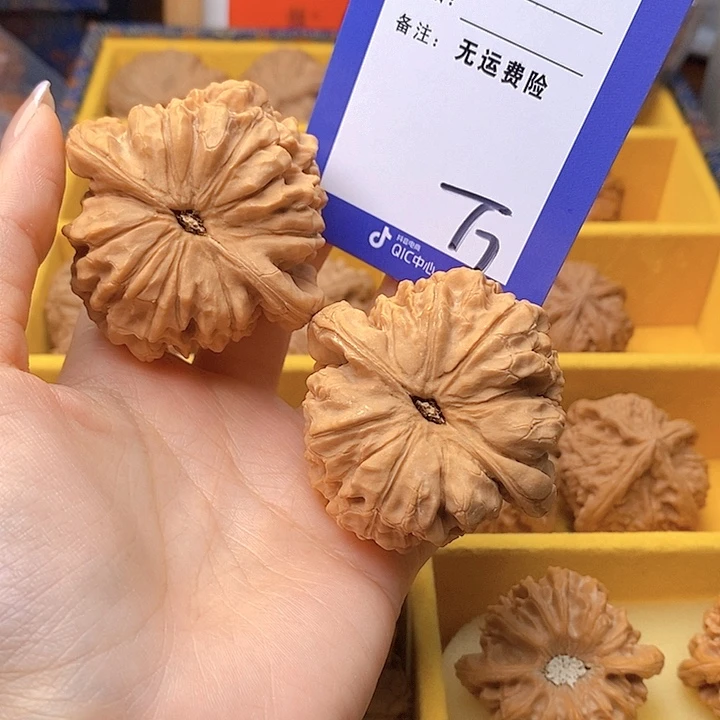 孤***二把件文玩核桃文玩核桃龙鼎7