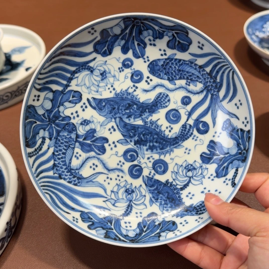 偏***春手工手绘茶具壶承