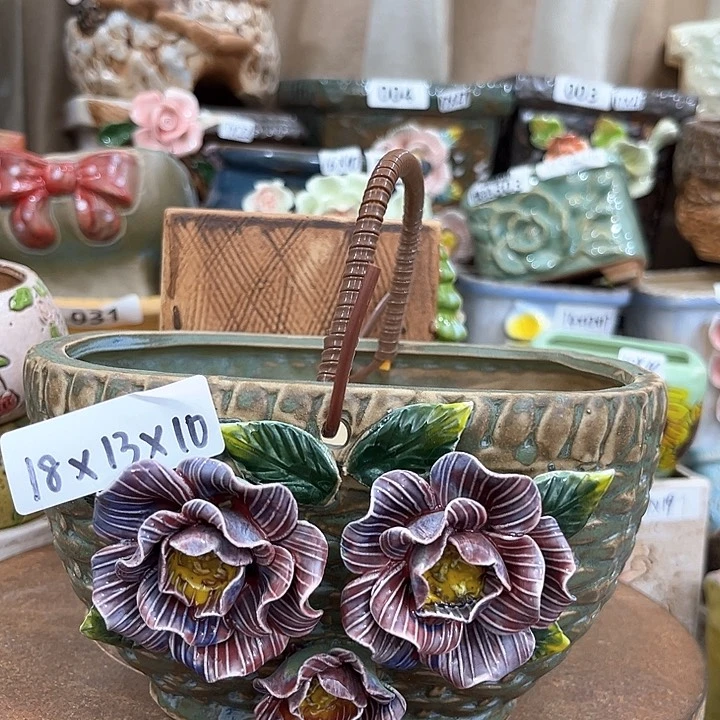 红陶粗陶花盆粗陶花盆