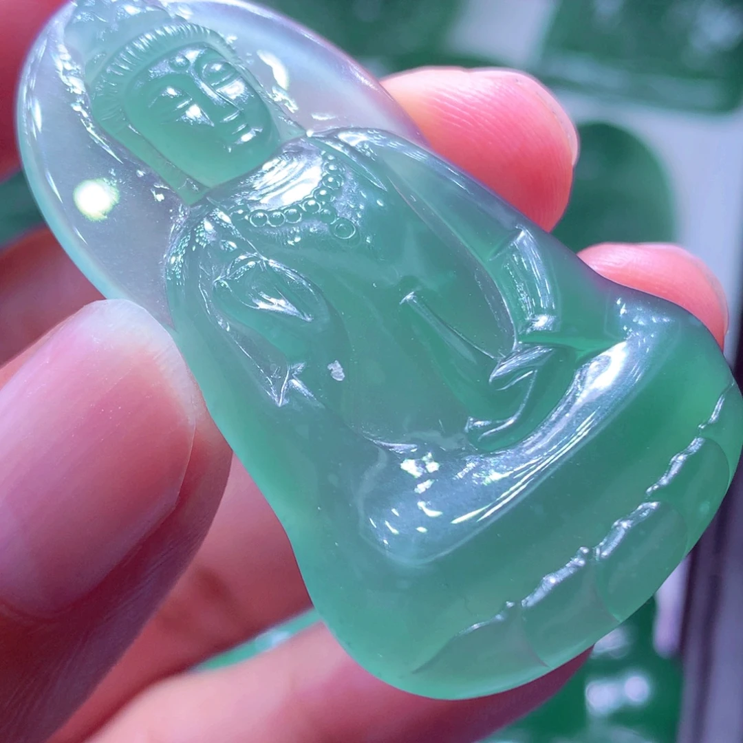 用***1定制翡翠未镶嵌天然