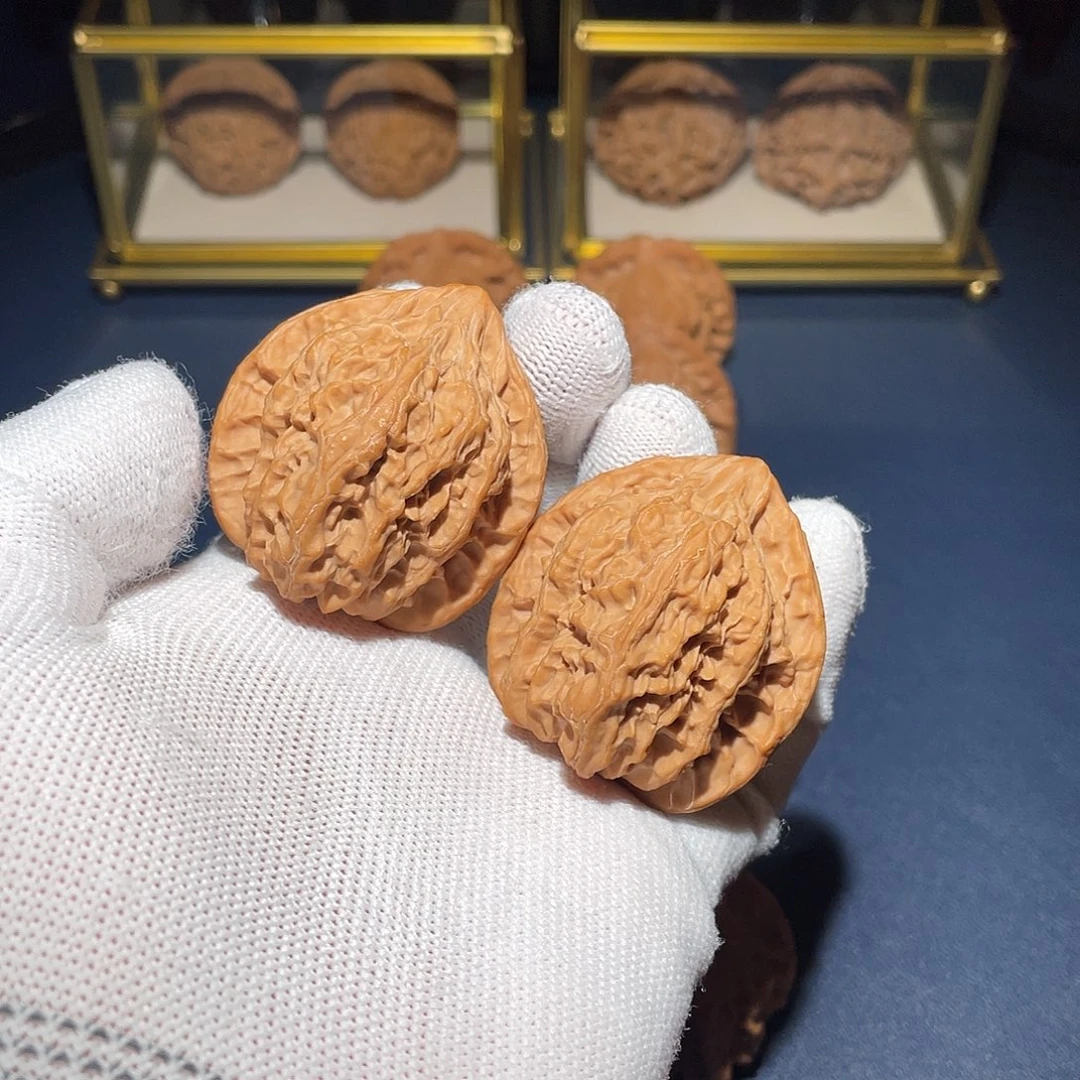 文玩核桃把件41火焰马蹄