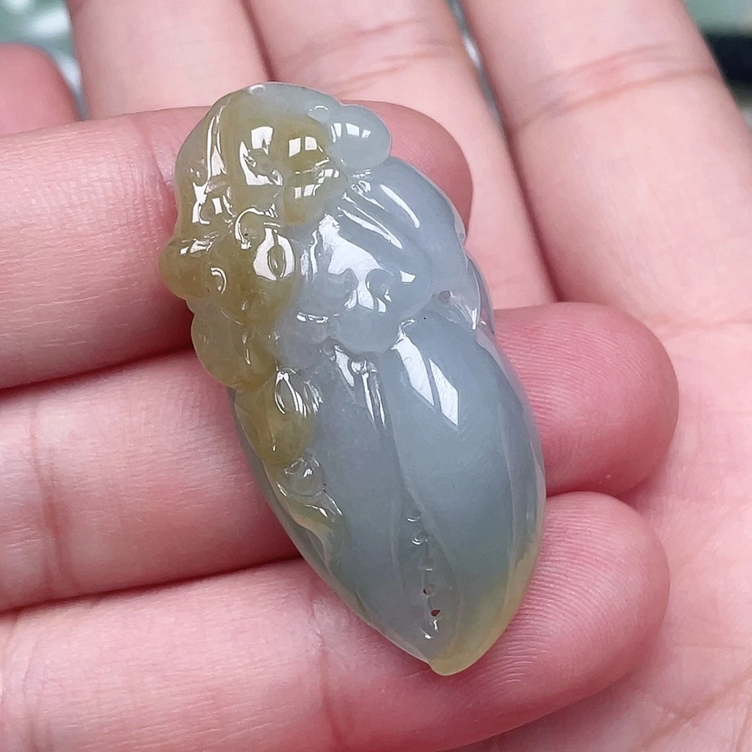 颈饰未镶嵌翡翠蟹钳