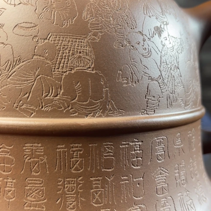 大***德紫砂茶壶紫砂艺术展是中华传统