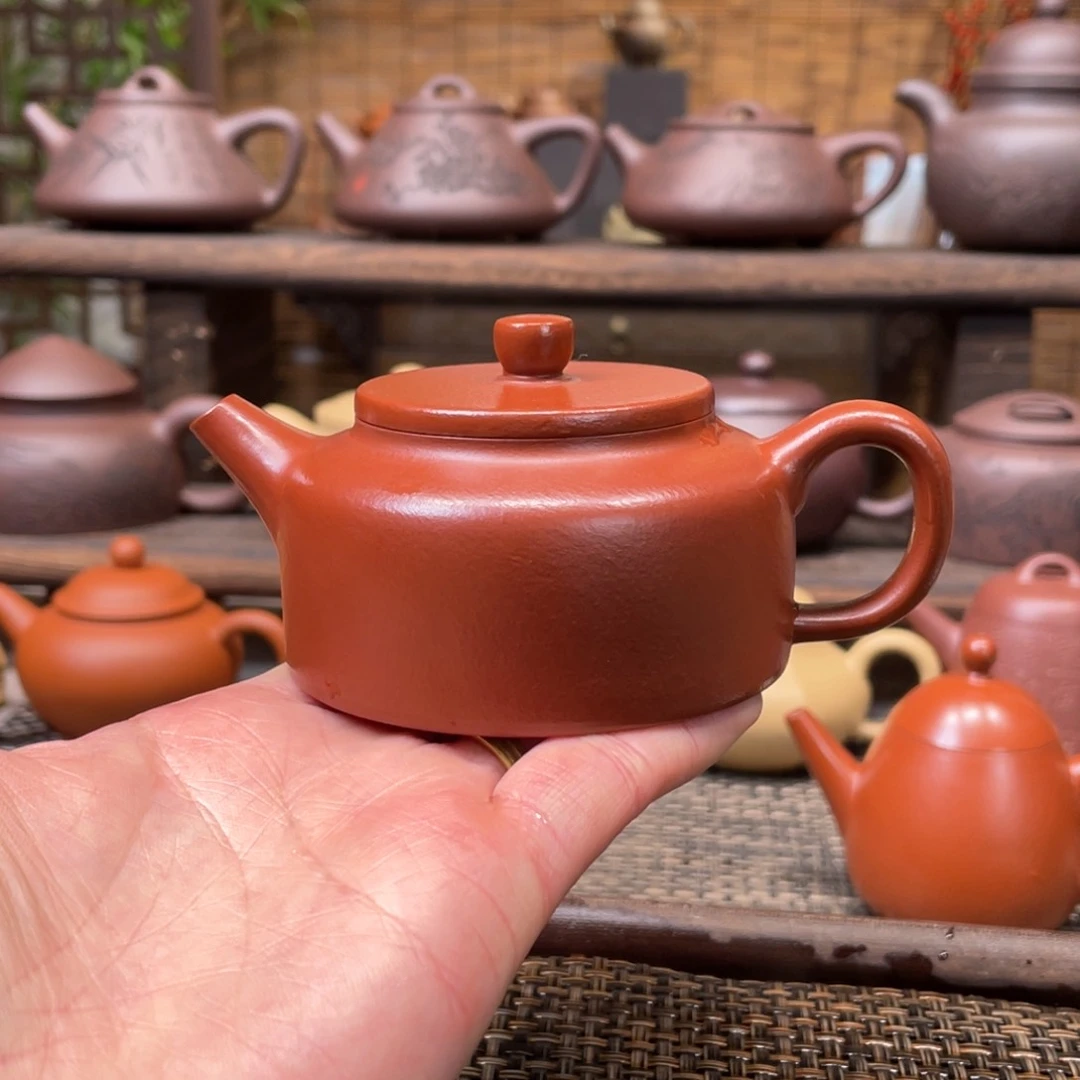 紫砂茶壶宜兴原矿紫砂手工制全120