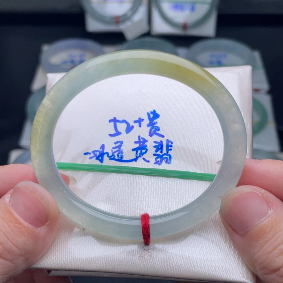 翡翠未镶嵌手镯翡翠手镯45