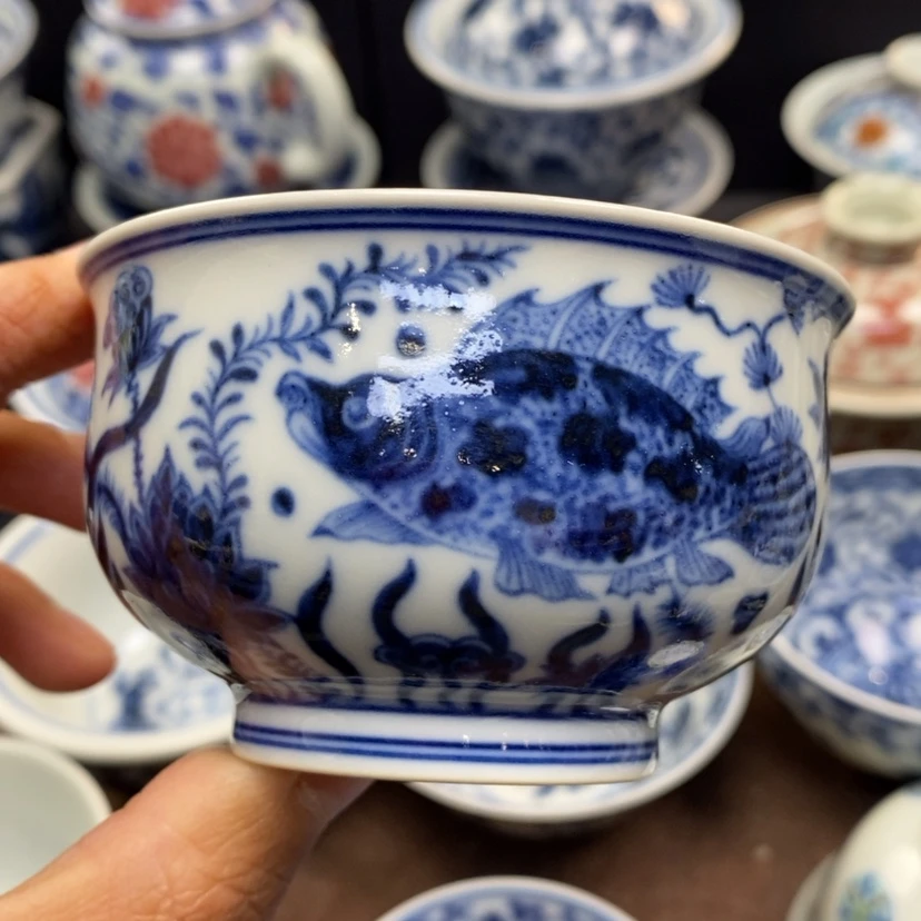 【闪购商品】景德镇青花主人杯