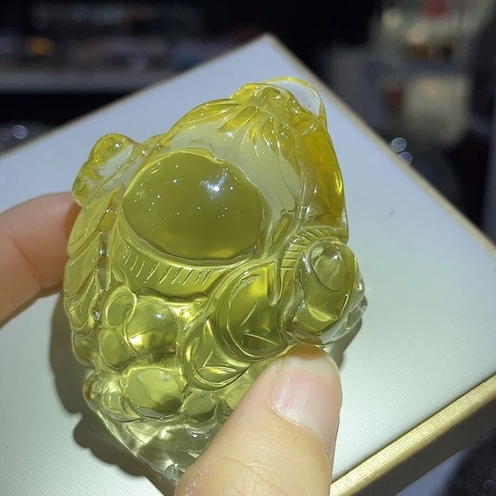 未镶嵌珠宝半成品水晶三脚金蟾