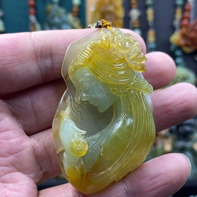 【闪购商品】未镶嵌岫玉吊坠