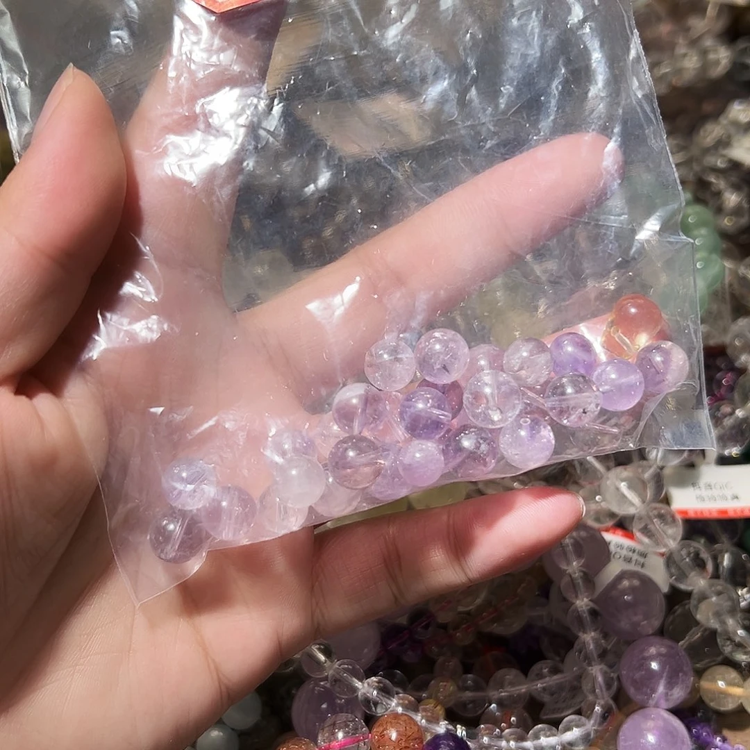 水晶手链未镶嵌紫水晶散珠