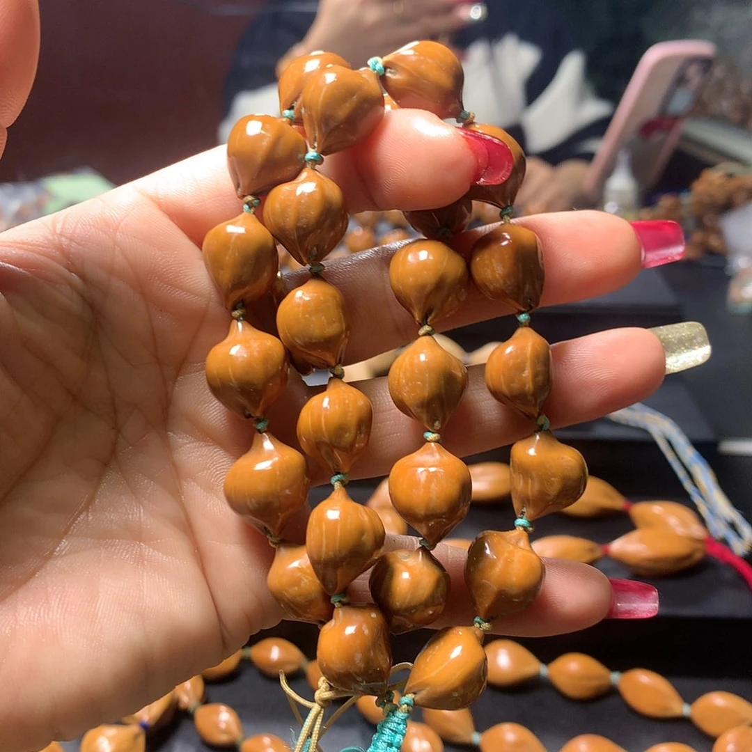 橄榄核手串/手链义三花手串